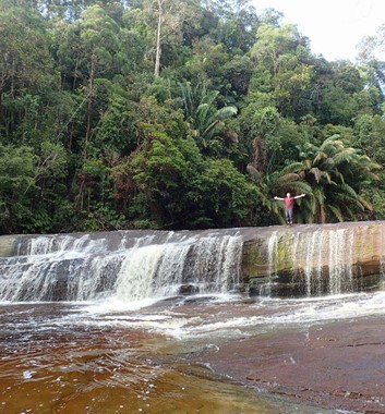 Adventure Alternative Borneo Radak Jungle Waterfalls Perspective